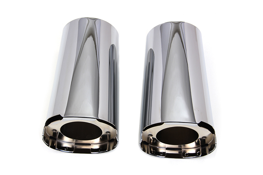 Chrome Fork Slider Cover Set