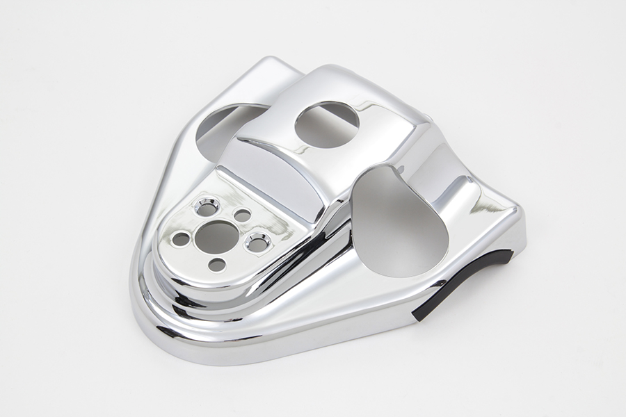 Chrome Handlebar Riser Cover