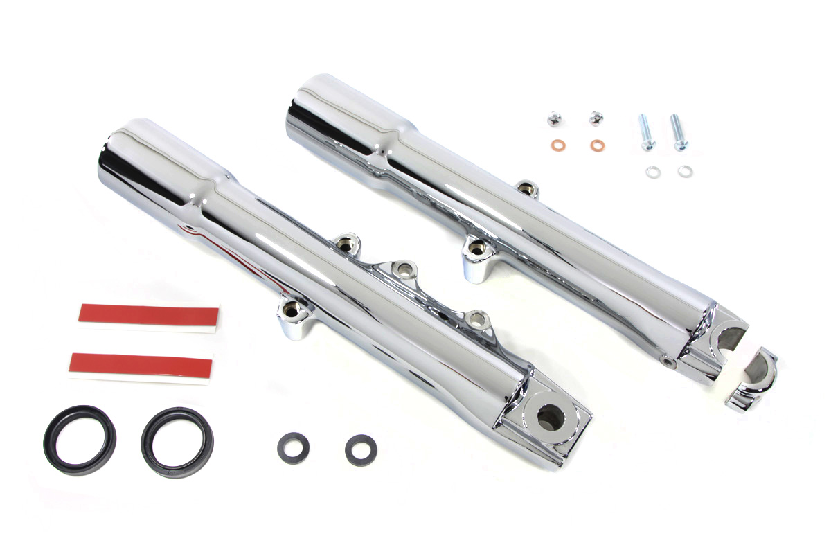 41mm Chrome Fork Slider Set
