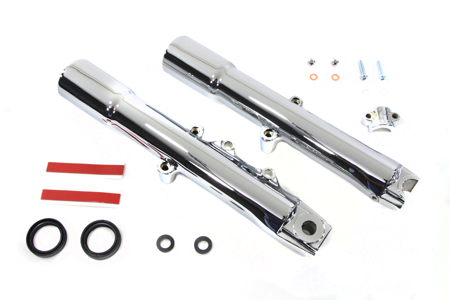 41mm Chrome Fork Slider Set