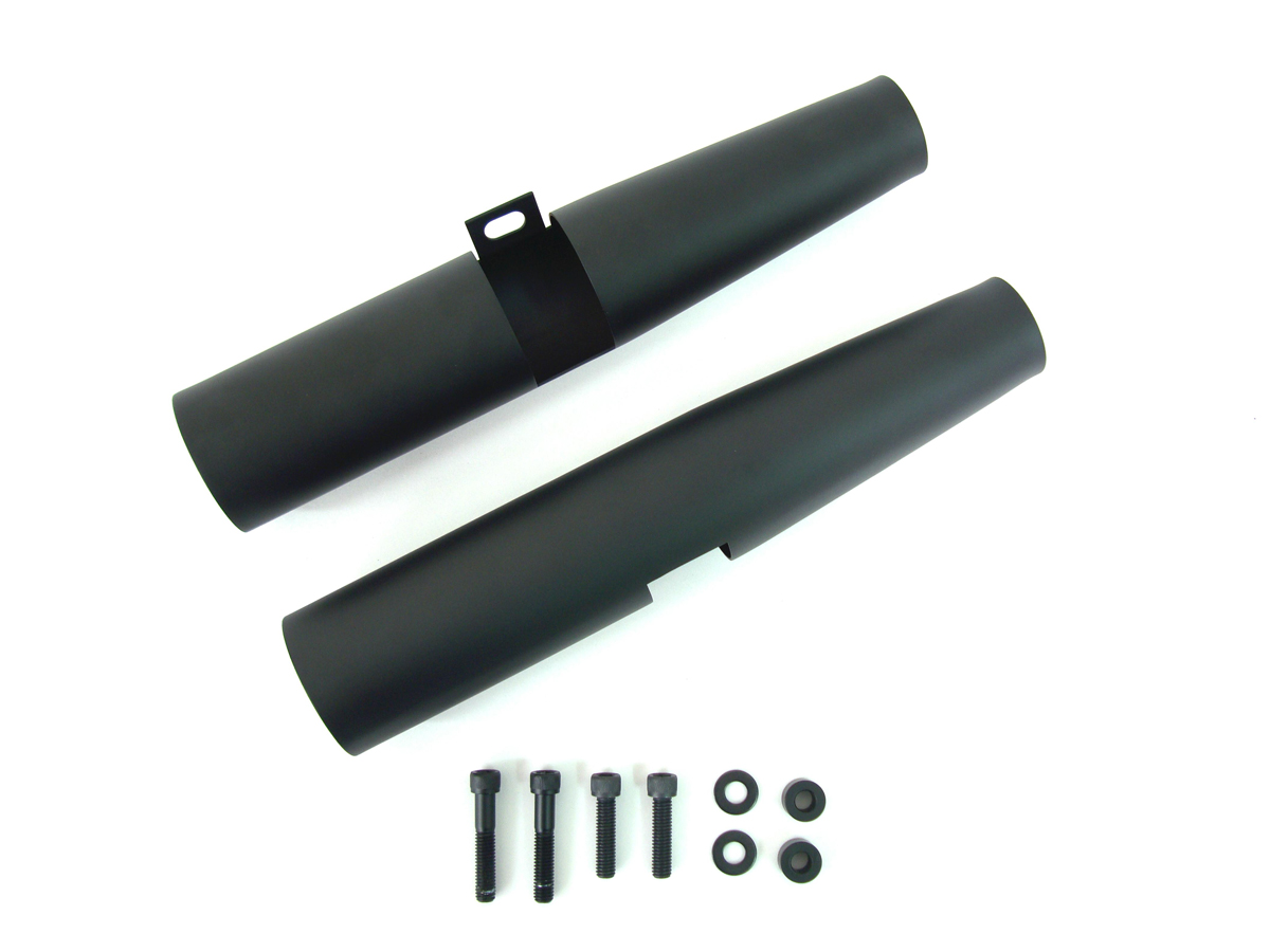 Black 39mm Fork Shrouds