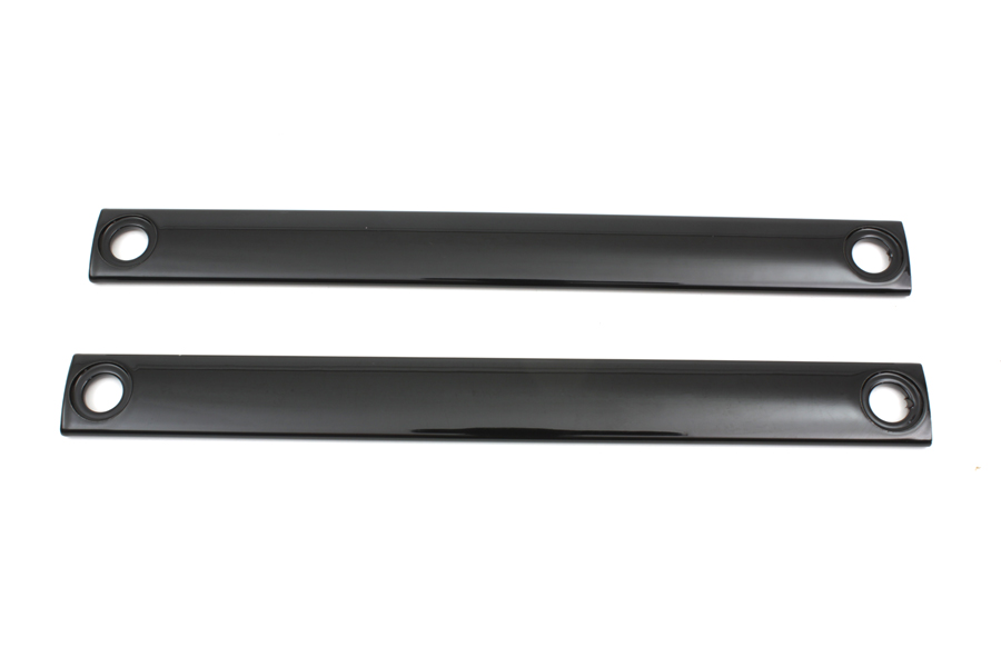 Black Triple Tree Cover Trim Strip Set
