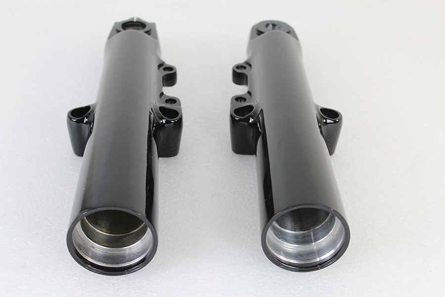 Black 49mm Lower Fork Slider Set