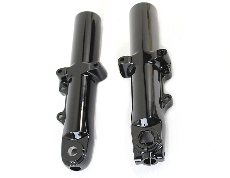 Black 49mm Lower Fork Slider Set