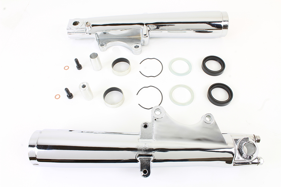 41mm Chrome Fork Slider Set