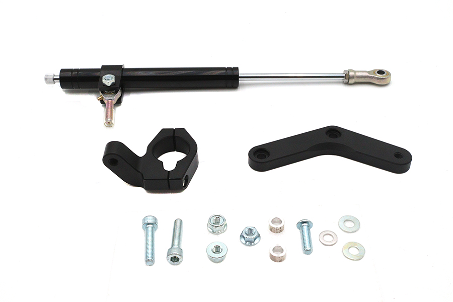 Black Fork Steering Damper Kit