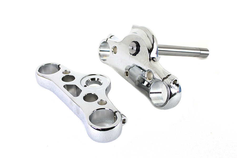 FXDWG 49mm Triple Tree Set Chrome
