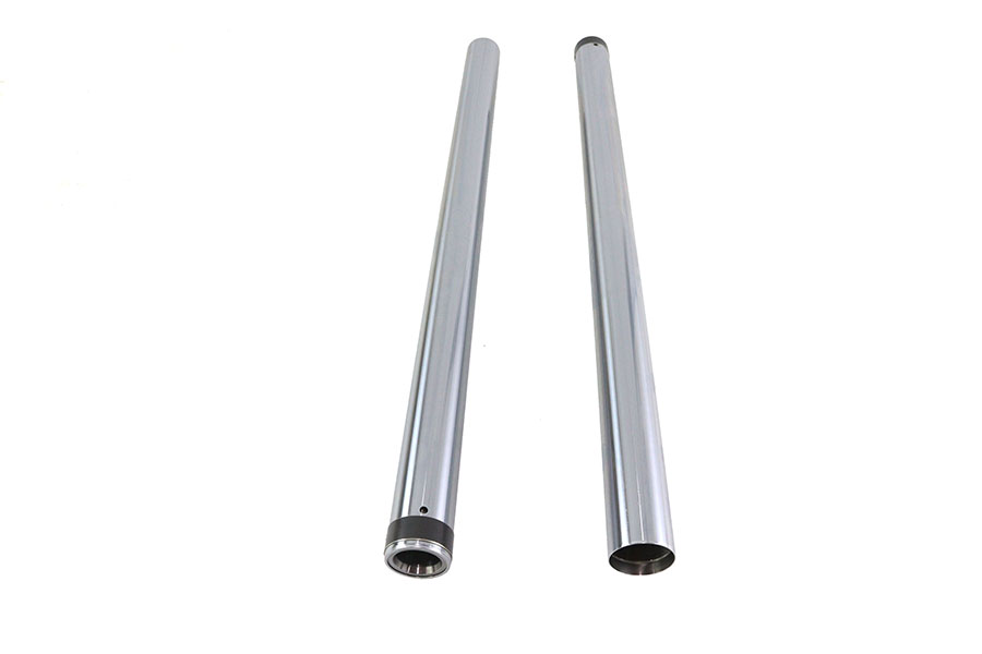 Hard Chrome 49mm Fork Tube Set 4" Over Stock