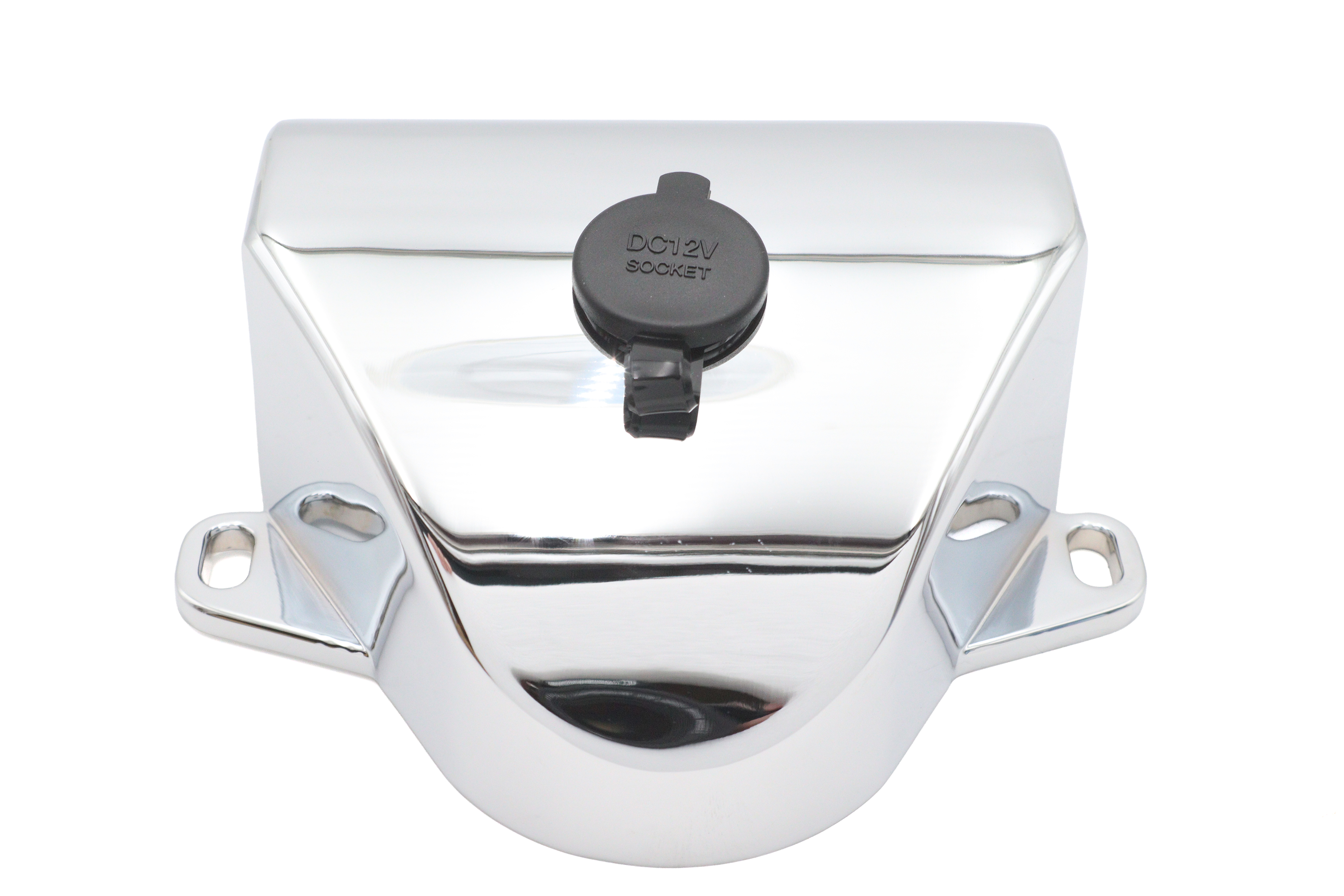 Chrome Handlebar Clamp Cover
