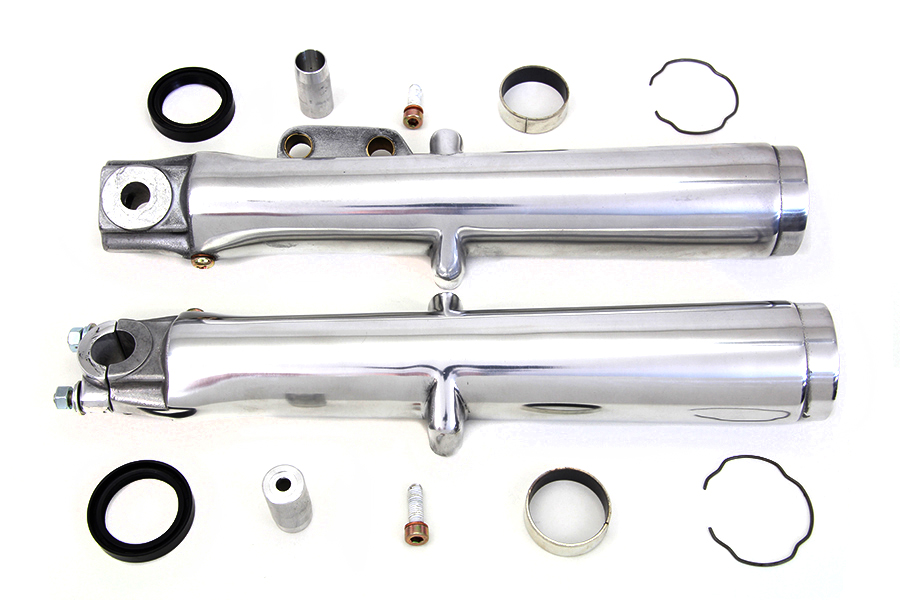Factory Sample Polished Lower Fork Slider Single Disc