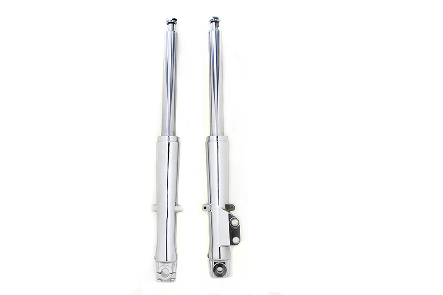 Factory Sample 41mm Fork Slider Assembly with Chrome Sliders
