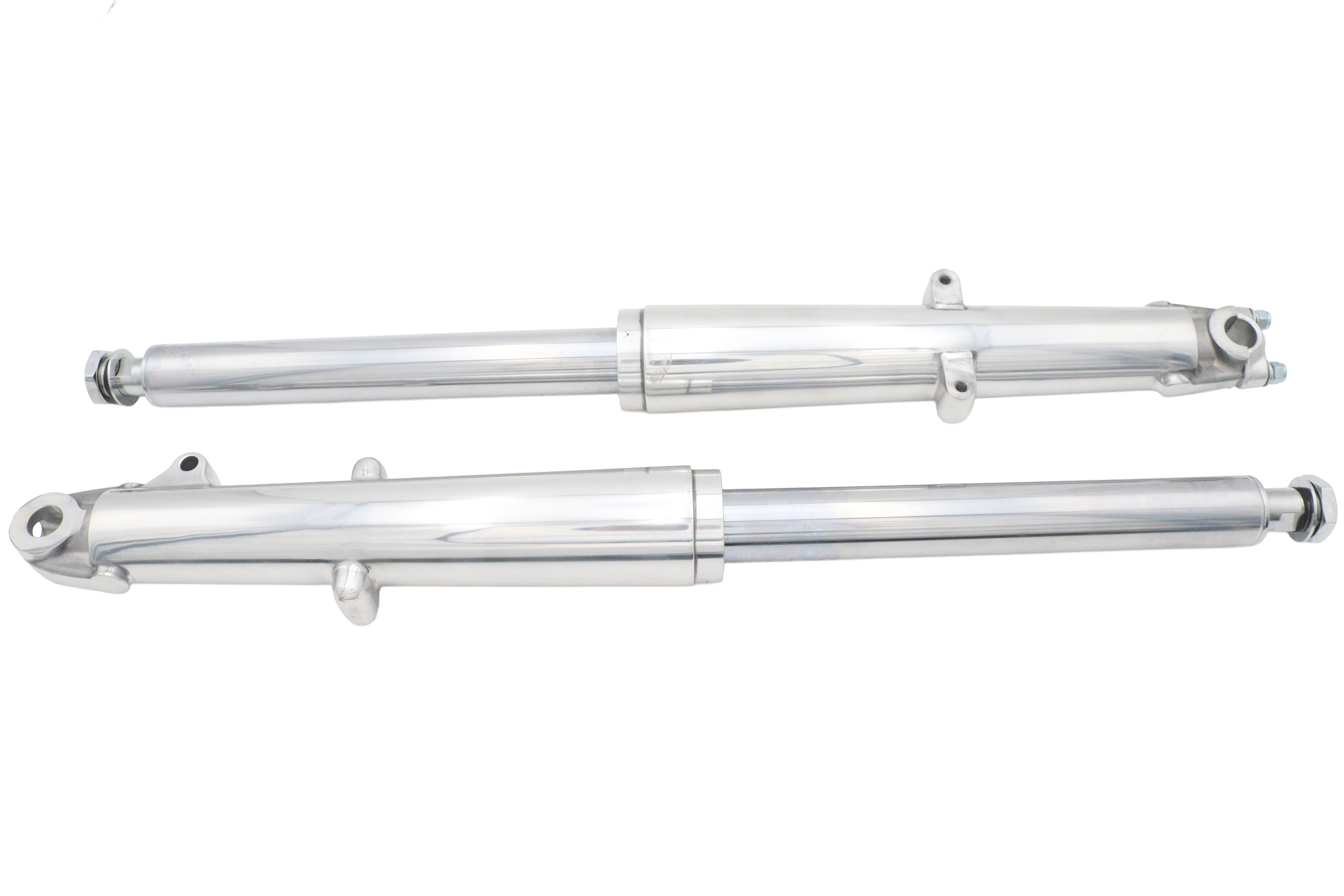 Factory Sample 41mm Fork Slider Assembly with Polished      Sliders