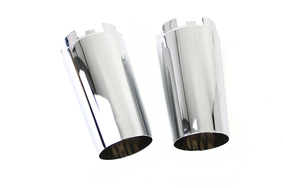 Upper Fork Slider Cover Set Chrome