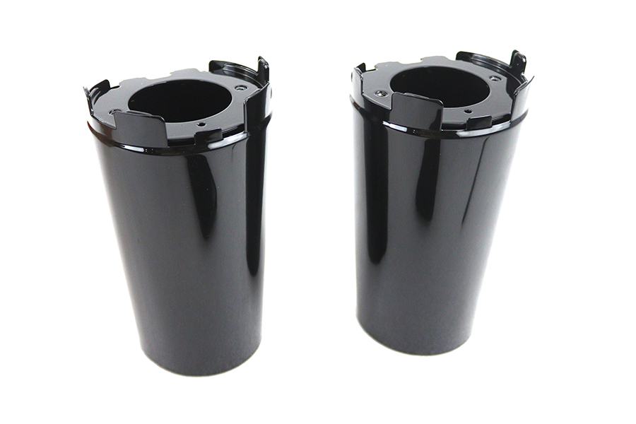 Upper Fork Slider Cover Set Gloss Black