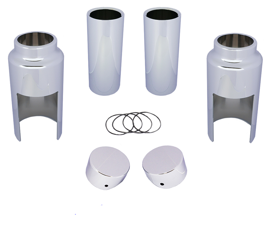Softail Breakout Fork Cover Kit Chrome