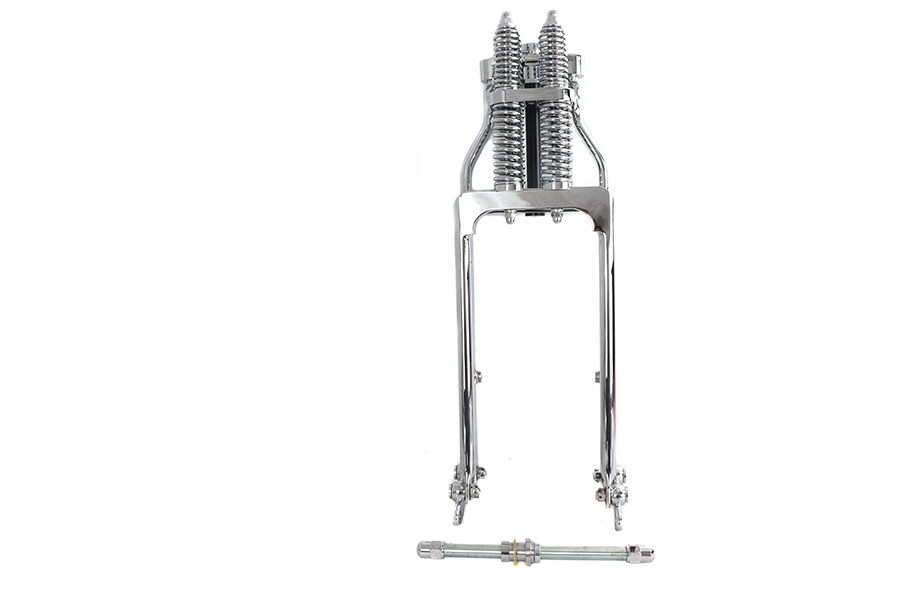 18" Spring Fork Kit Chrome