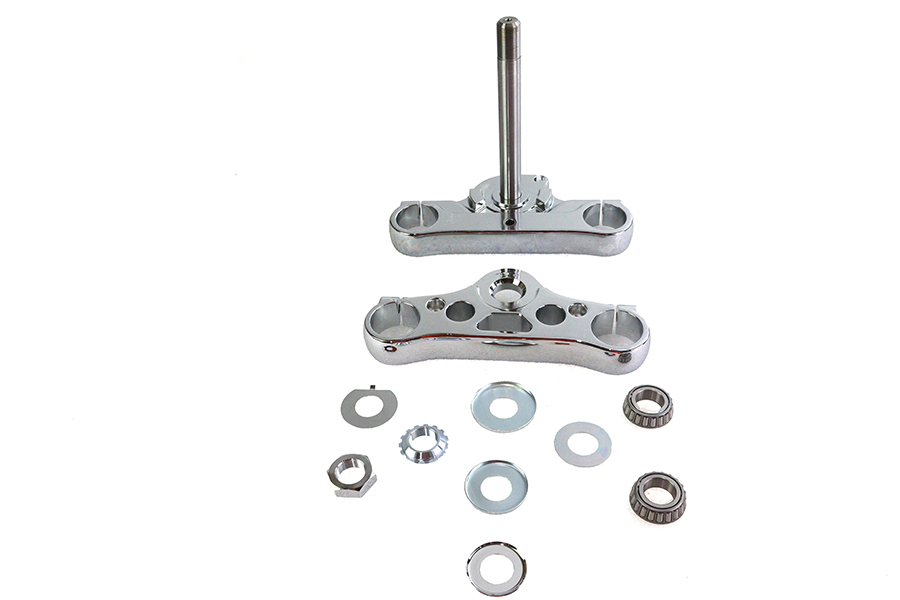 FXD 49mm Triple Tree Set Chrome