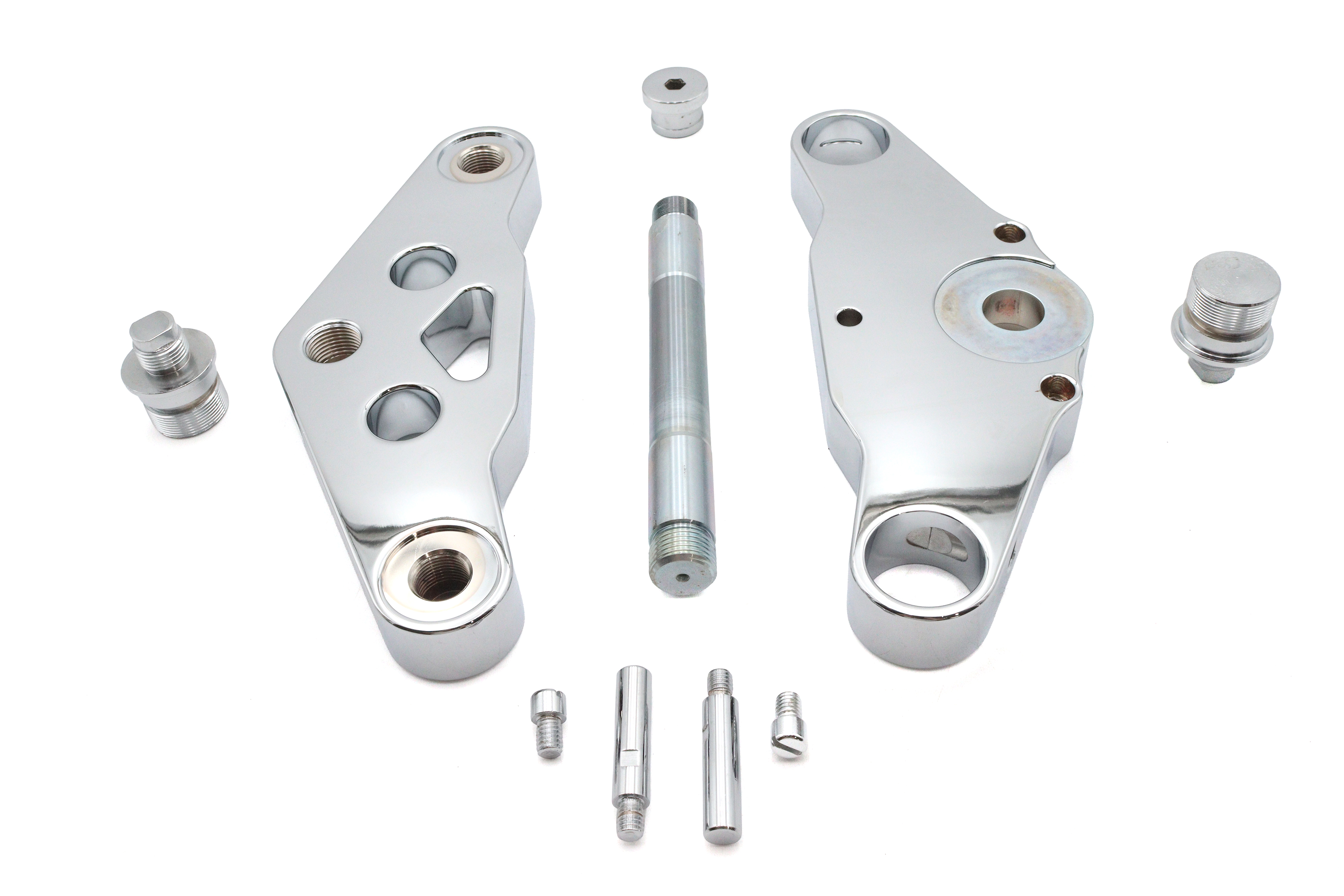 Ultima Chrome 0° Triple Tree Set Billet