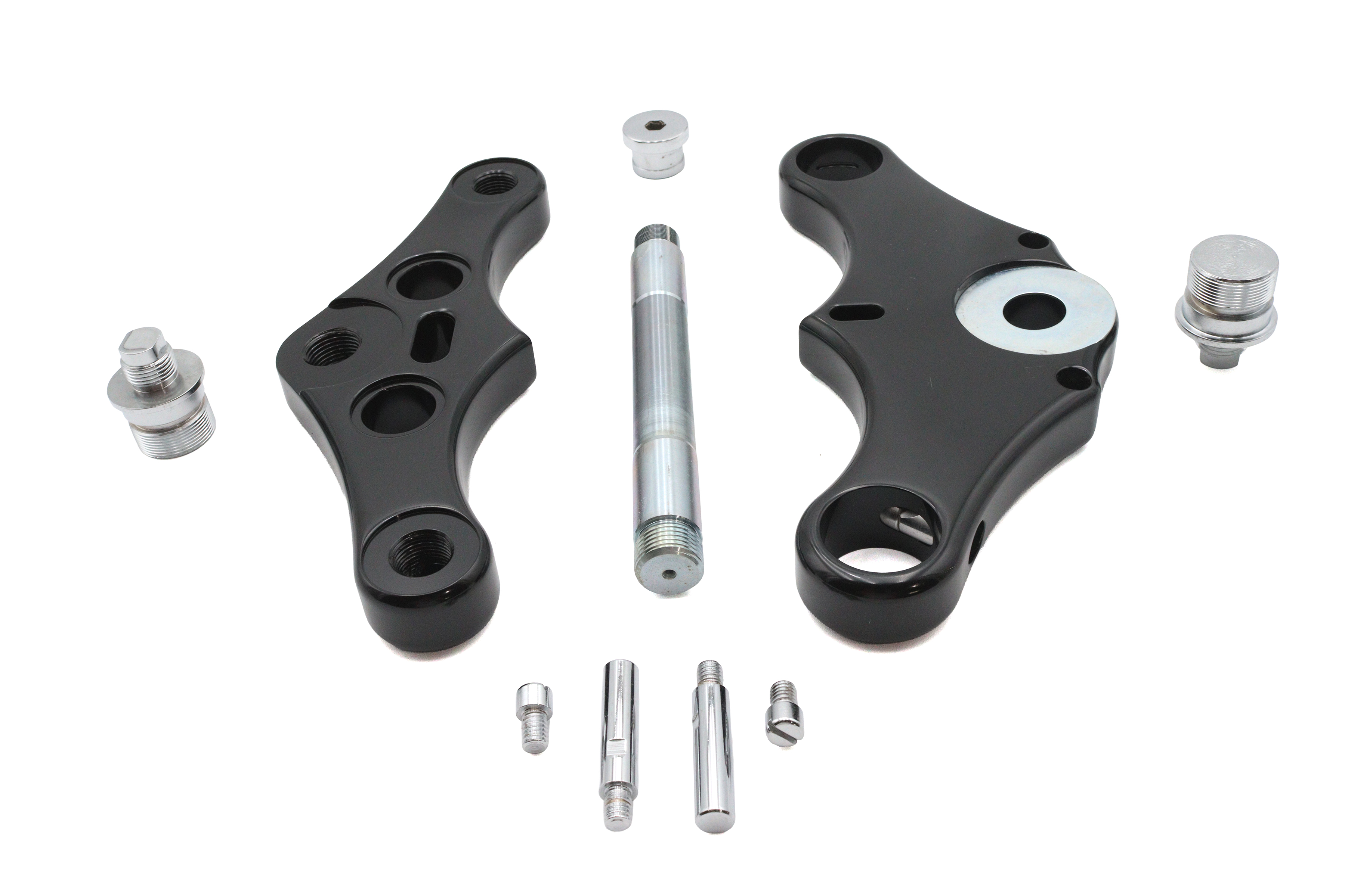 Ultima Black 5° Pointed Blind Triple Tree Set Billet