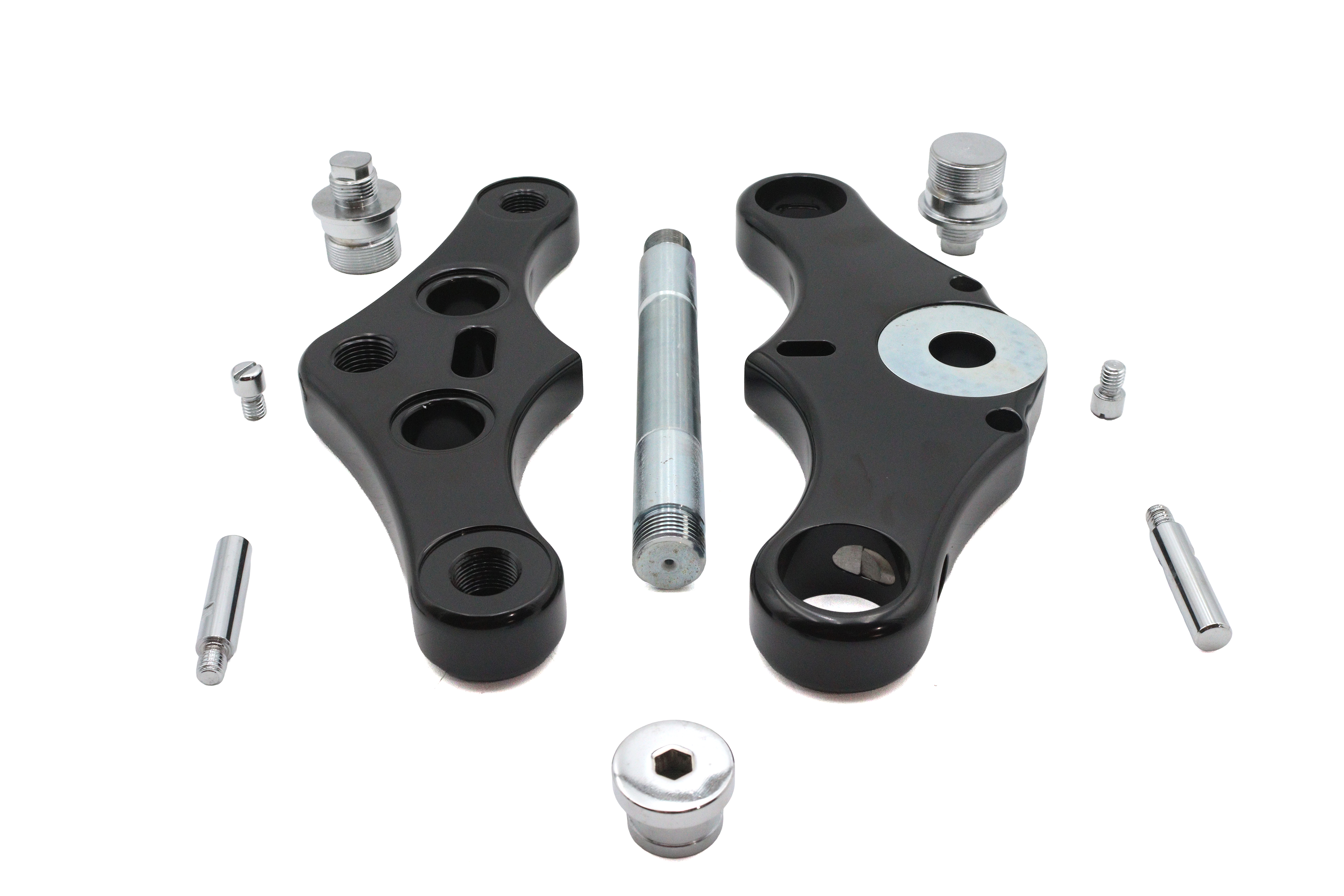 Ultima Black 0° Pointed Triple Tree Set Billet