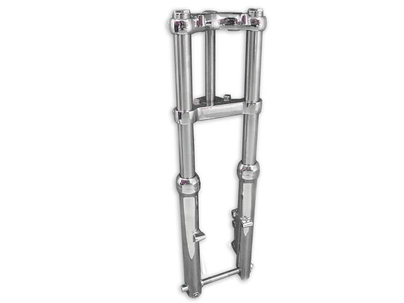 Single Disc 39mm Fork Assembly Chrome