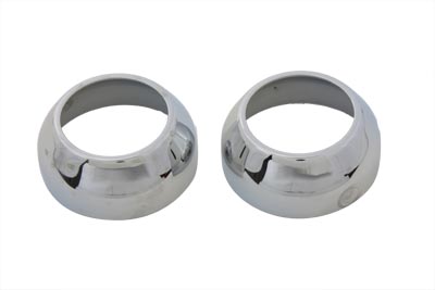 39mm Fork Boot Cover Set Chrome
