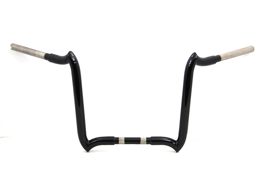 14" Z-Bar Handlebar without Indents Black