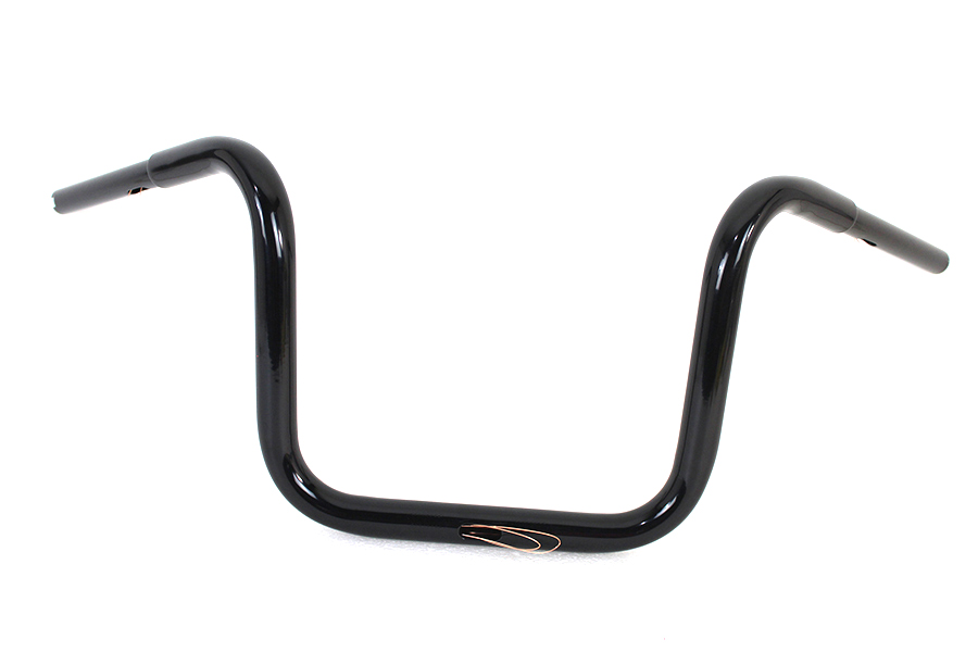 14" Fat Ape Handlebar with Indents Black