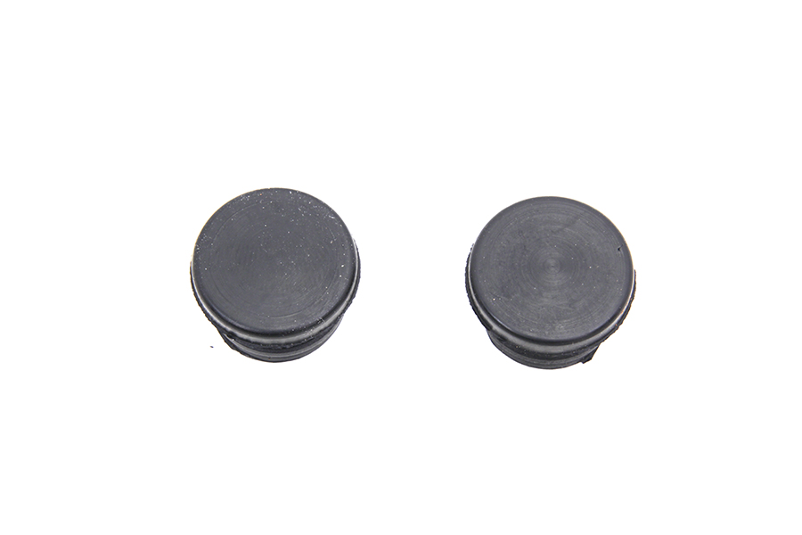 ChiZeled Handlebar Plugs Black Plastic