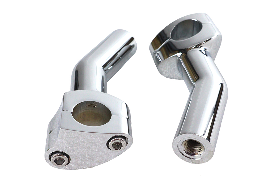 1" Pullback Riser Set Chrome