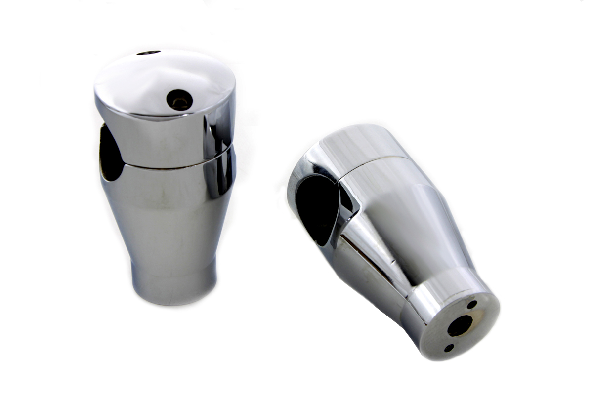 3" Chrome Wide Glide Riser Set