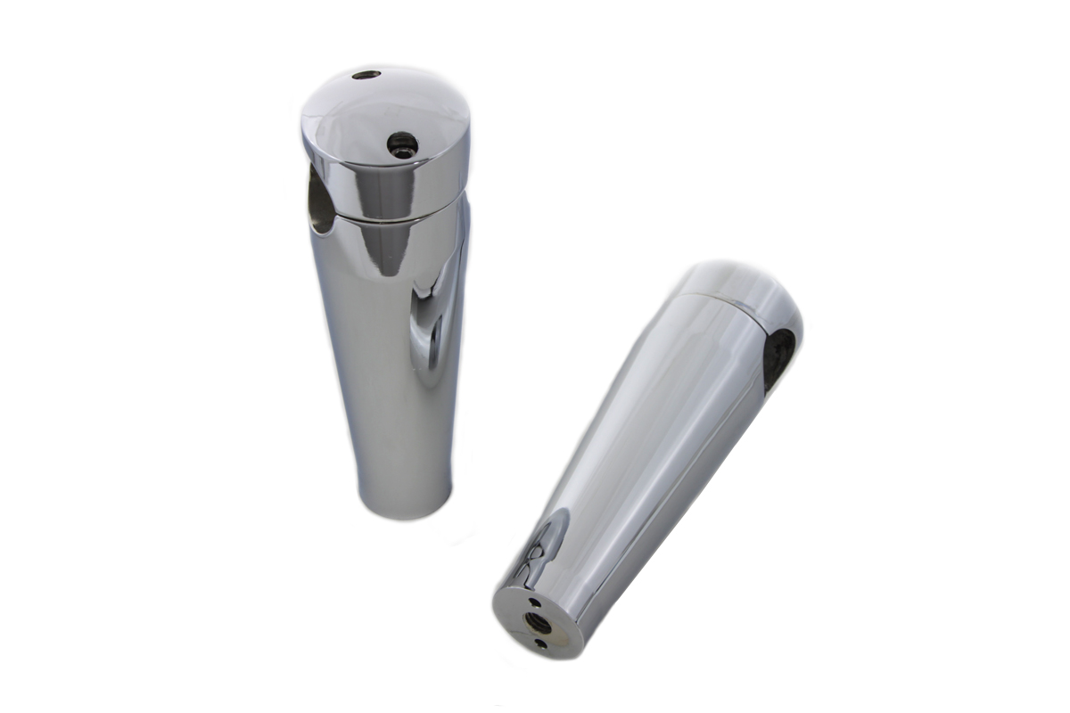 6" Chrome Wide Glide Riser Set
