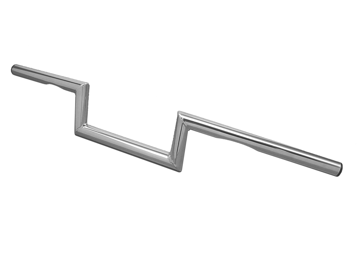 4" Z Handlebar with Indents Chrome