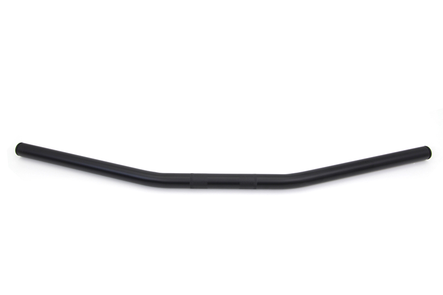 Black 1" Drag Handlebar without Indents