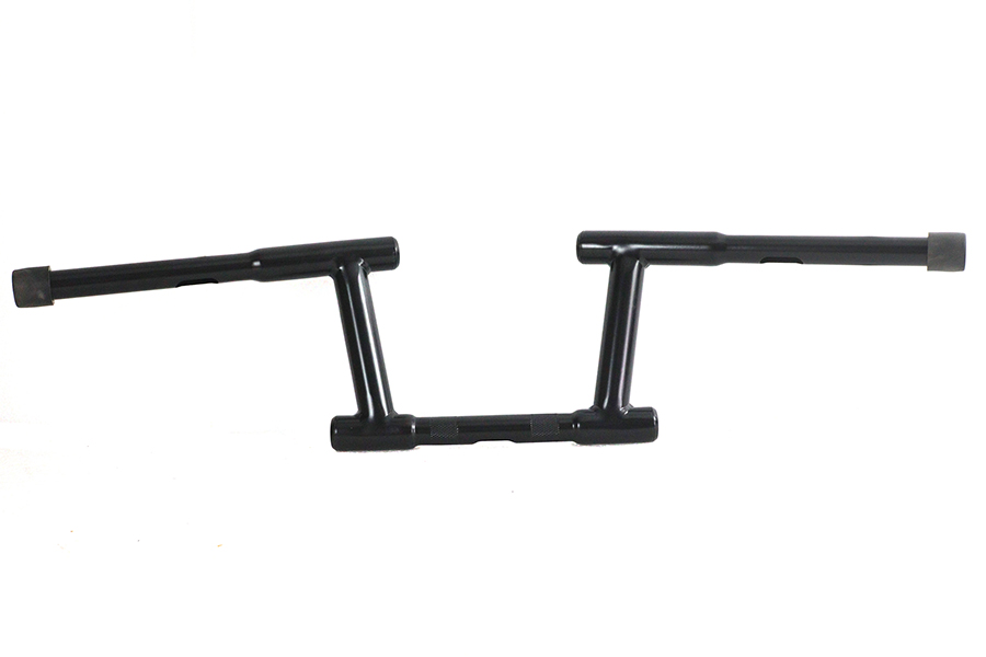 6" Z-Bar Racing Handlebar with Indents Black