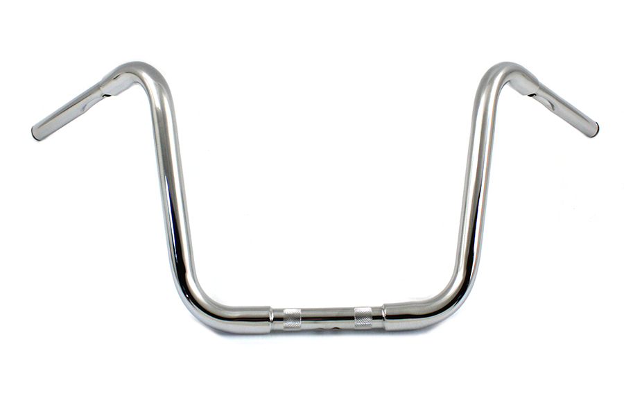 12-1/2" Buffalo Ape Hanger Handlebar with Indents Chrome