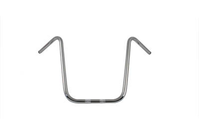 18" Ape Hanger Handlebar with Indents Chrome