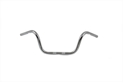 8" Ape Hanger Handlebar with Indents Chrome
