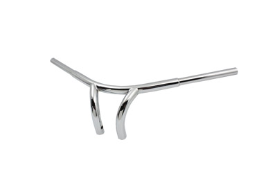 7" Curve Riser Bar Handlebar with Indents