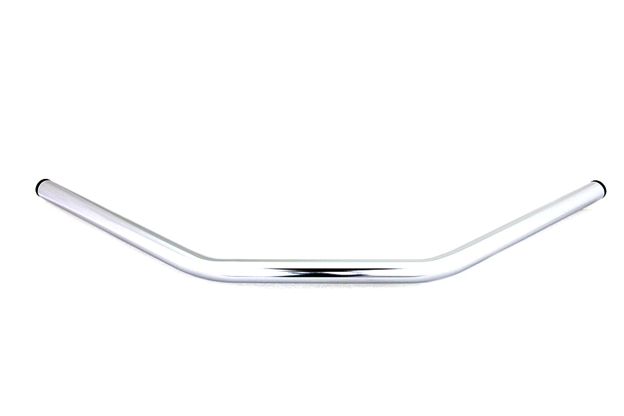 Flat Drag Handlebar without Indents Chrome