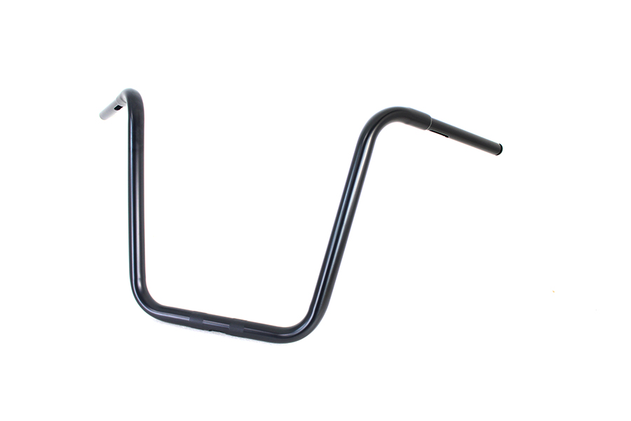 18 inch Rhino Ape Hanger Handlebar with Indents Black fits Harley Davidson - Picture 3 of 4