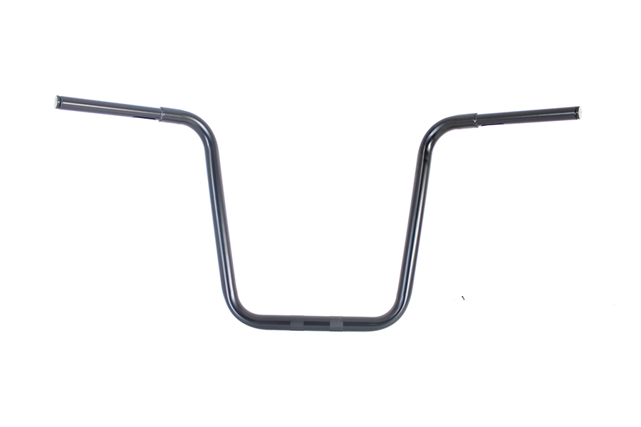 18 inch Rhino Ape Hanger Handlebar with Indents Black fits Harley Davidson - Picture 4 of 4