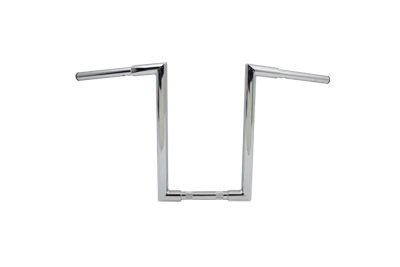 14" Fatty 'Z' Bar Handlebar without Indents Chrome