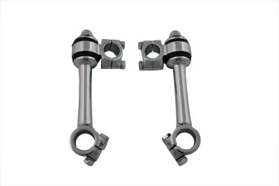 Chrome Replica 5-1/2" Flander Riser Set
