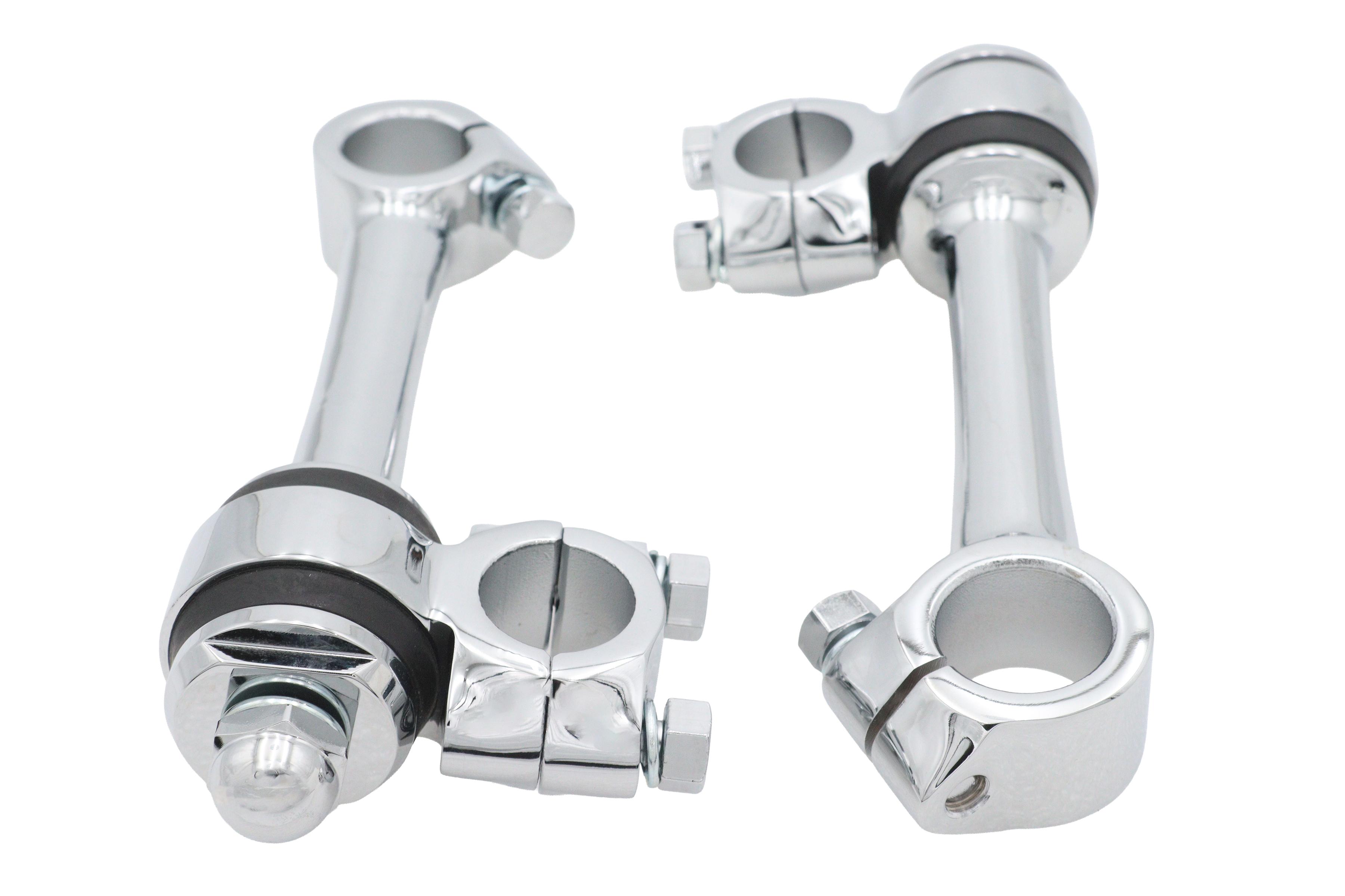 Chrome Replica 5-1/2" Flander Riser Set