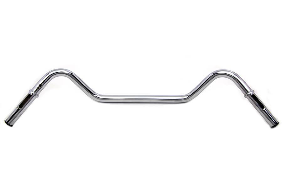 V-Twin Manufacturing 1 Chrome 8 Stock Replacement Handlebar 25-0665