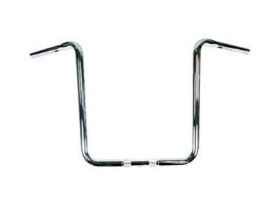 Wide Body Ape Hanger Handlebar with Indents