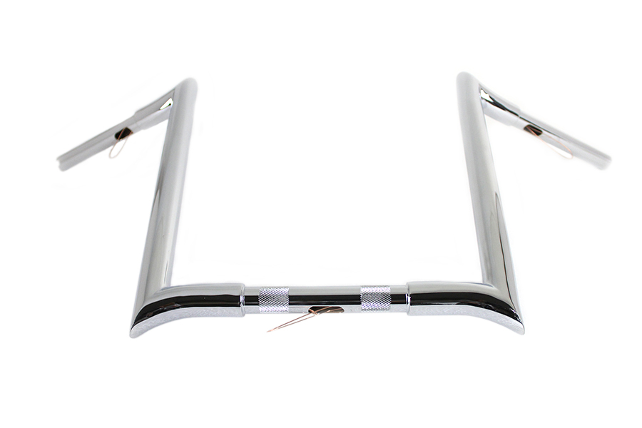 16" Chrome Z-Bar Handlebar with Indents
