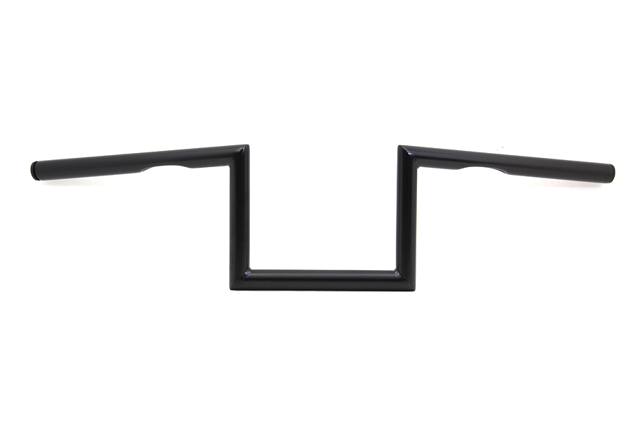 7" Z Handlebar with Indents Black