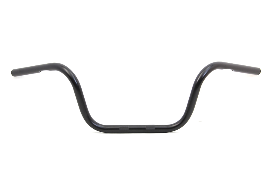 8" Ape Hanger Handlebar with Indents Black